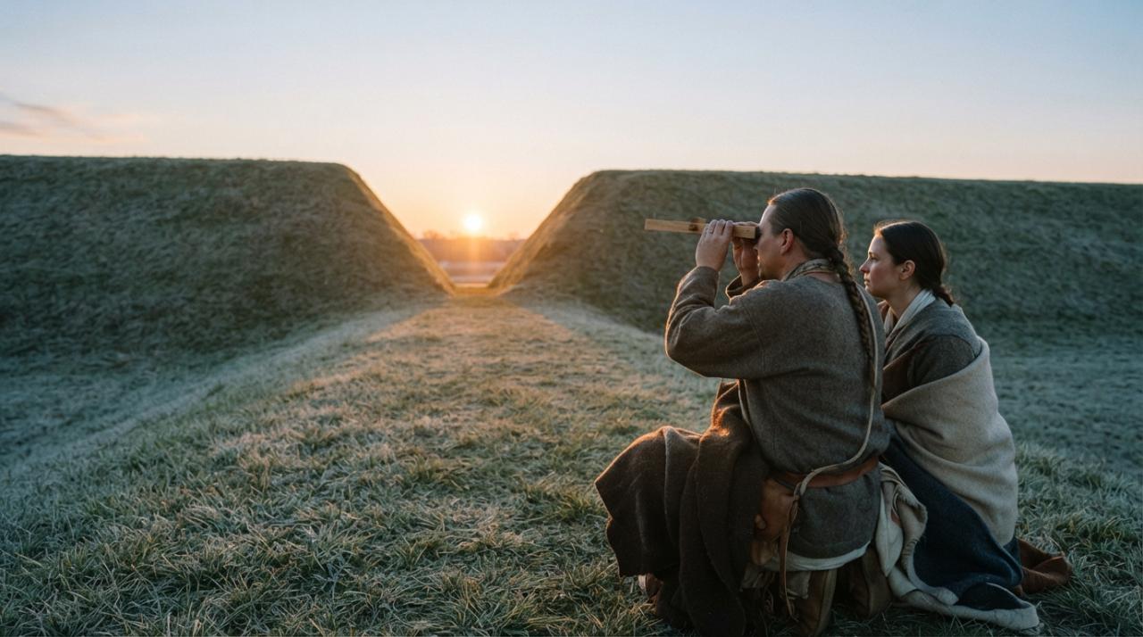How Hopewell Builders Aligned Earthworks to the Winter Sun – Dino World