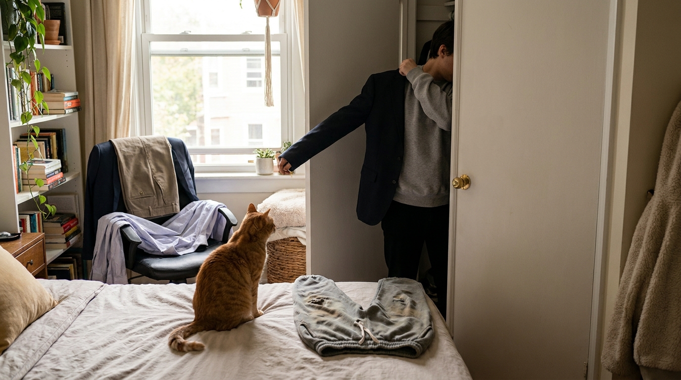 #11 — When You Change From Work Clothes to Home Clothes