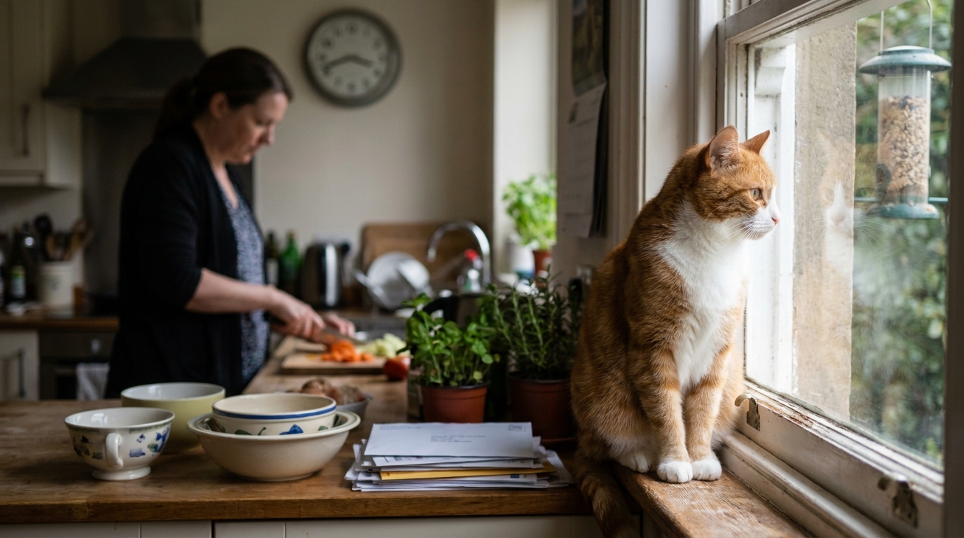 #10 — The Pre-Dinner Kitchen Activity Window