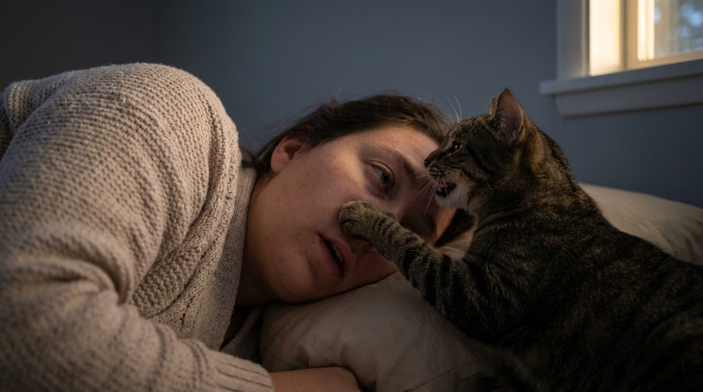 #1 — The Last Face Touch or Pet Before Sleep