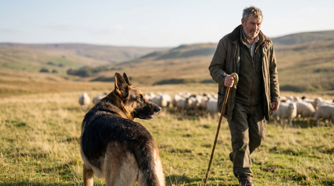 #9 — German Shepherd Monitors Your Location Constantly