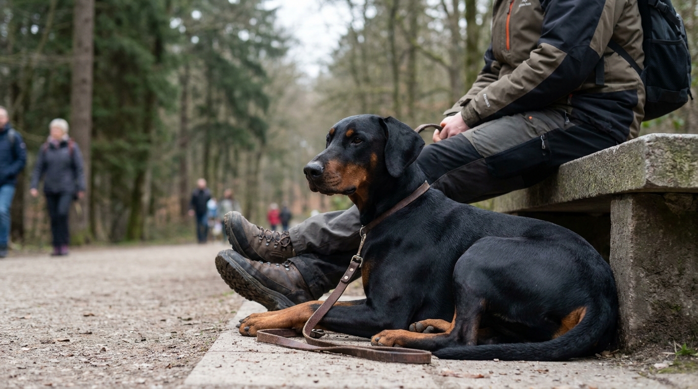 #3 — Doberman Pinscher Maintains Tactical Position