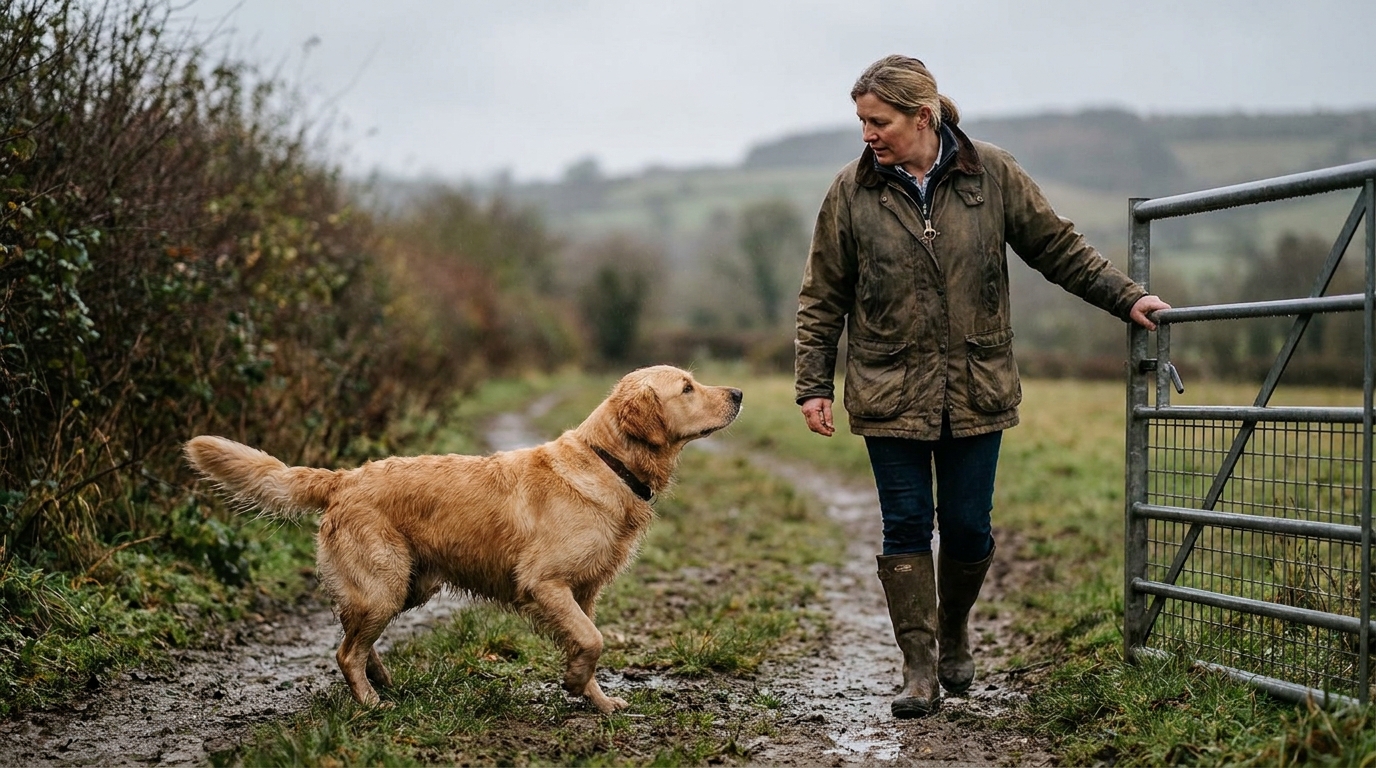 #7 — Golden Retriever Tracks Your Routine