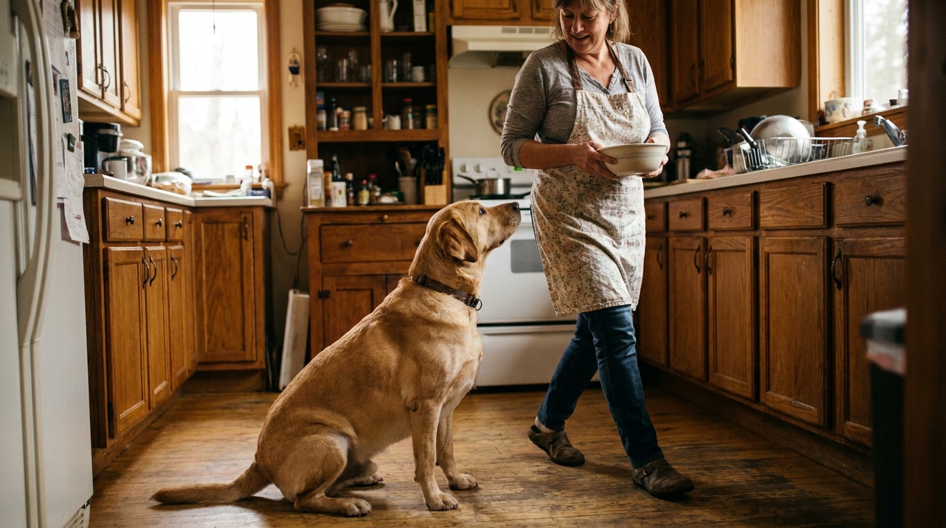 #11 — Labrador Retriever Watches Your Every Step