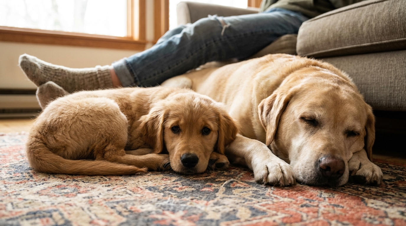 #5 — Puppies Sigh Less Often Than Adult Dogs