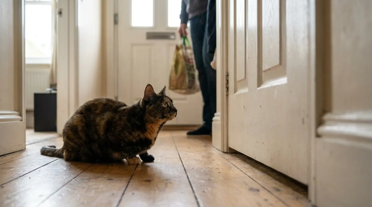 #5 — It Runs to the Door (But Stops Short of It)